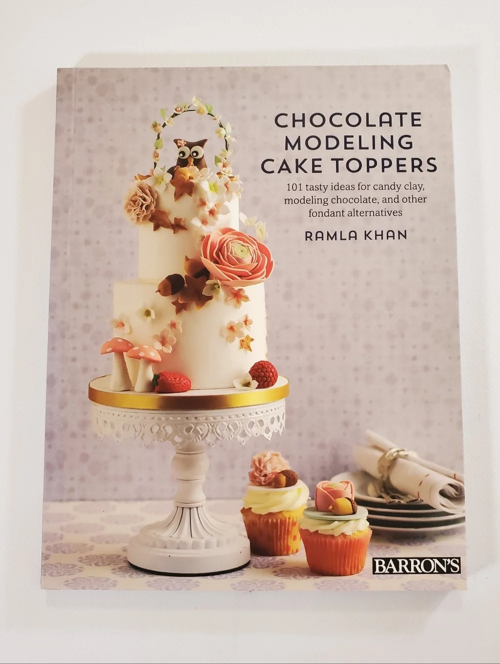 🟢 Chocolate Modeling Cake Toppers Book by Ramla Khan Cake Decorating 101 Ideas